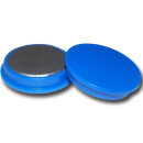 Pinnwand Magnete Ø40x8 mm Hartferrit - Blau