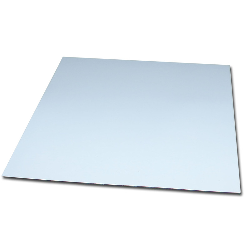 Magnetic foil Anisotropic 200x200 mm White Mat writeable