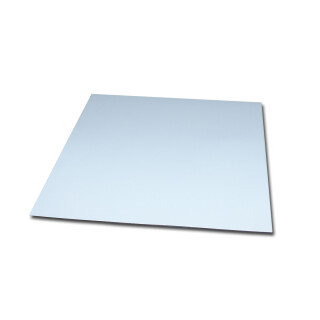 Magnetic foil Anisotropic 120x120 mm White Glossy wipeable