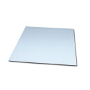 Magnetic foil Anisotropic 120x120x1,0 mm White Glossy wipeable