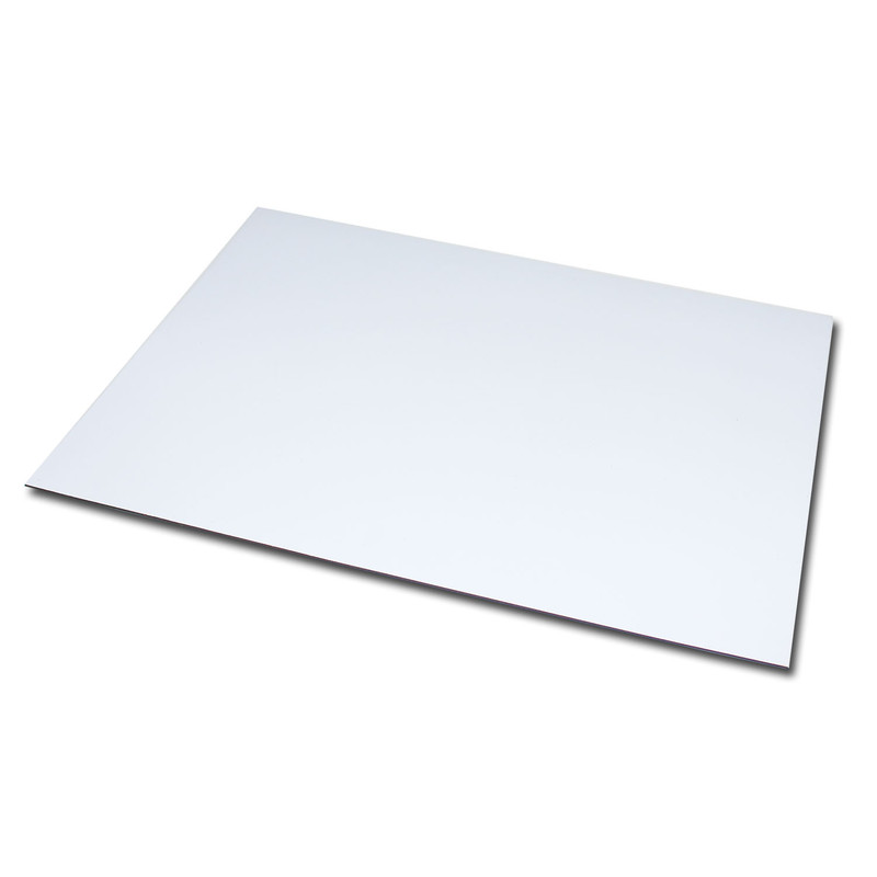 Magnetic foil Anisotropic DIN A4 210x297 mm White Glossy wipeable