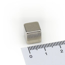Neodymium Magnets 10x10x10 NdFeB N38H - pull force 7 kg