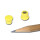 Pinnwand Magnete 10x8 mm Neodym - Gelb