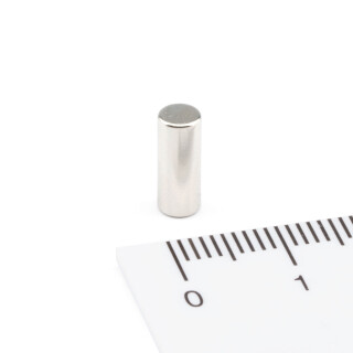 Neodymium Magnets 4x10 NdFeB N50 - pull force 1 kg