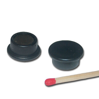 Pinboard Magnets Ø18x8 mm Neodymium - Black