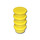 Pinboard Magnets Ø18x8 mm Neodymium - Yellow