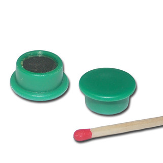 Pinboard Magnets Ø18x8 mm Neodymium - Green