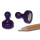 Neodym Kegelmagnete mittel 19x25 mm - Lila