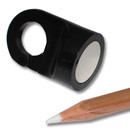 Neodymium Hook Magnets Ø20x32 mm - Black