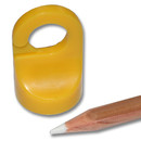 Neodymium Hook Magnets Ø20x32 mm - Yellow