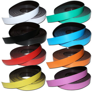 Magnetic tape isotropic marking tape Width 30 mm x rm.