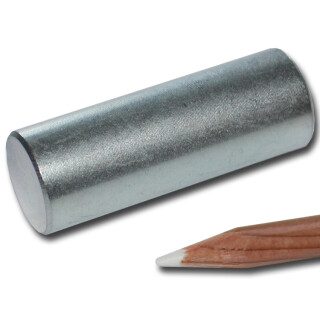 Neodymium Magnets Ø18x50 NdFeB N42 diametrically - 26 kg