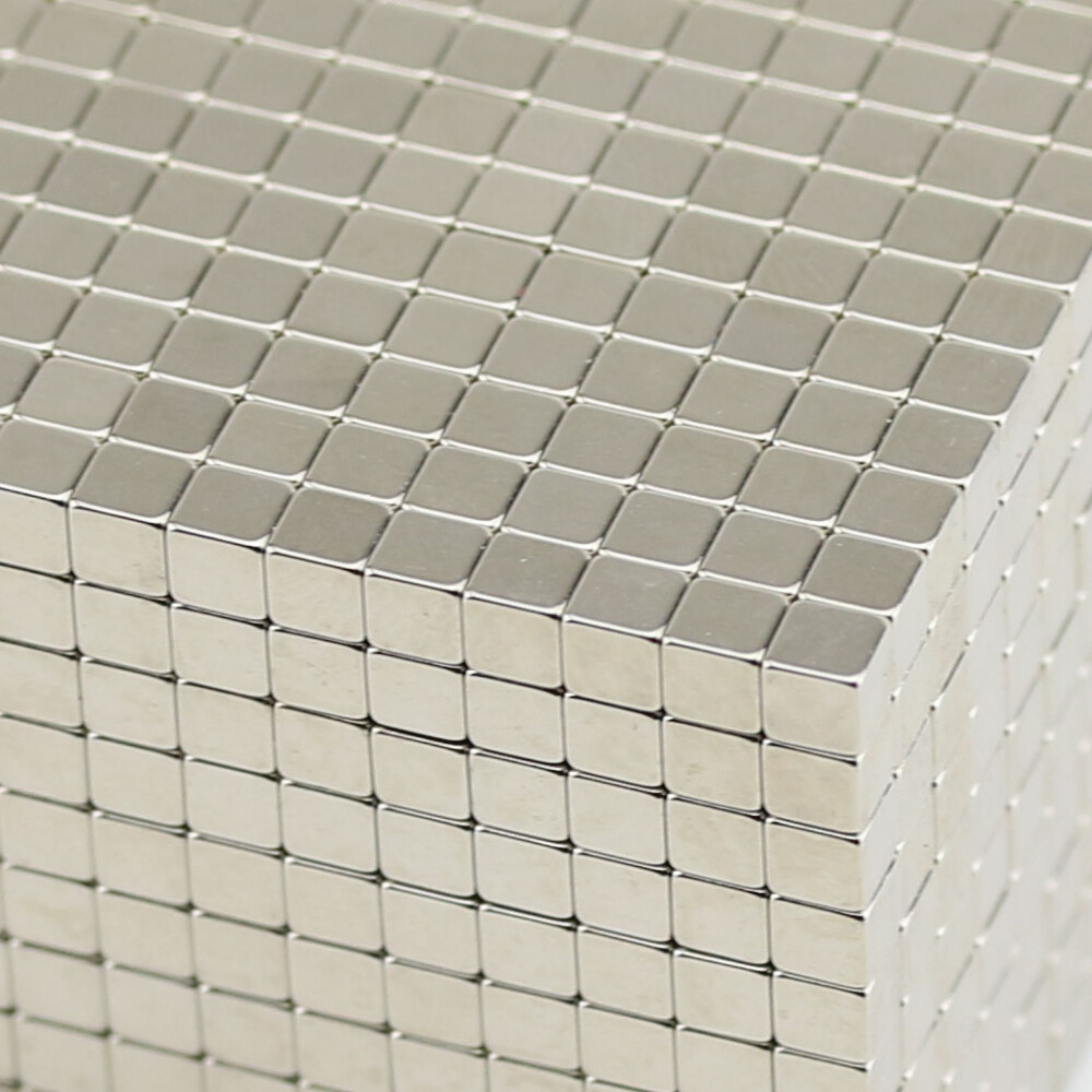 Neodym Quadermagnete 5x5x3 Mm N52 – 1,3 Kg Zugkra Produktbild-Vorschau 3