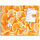 Magnetic pinboard Orange Slices 40x30 cm incl. 4 magnets