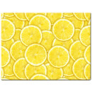Magnetic pinboard Lemon Slices 40x30 cm incl. 4 magnets
