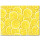 Motiv Magnetpinnwand Zitronenscheiben 40x30 cm inkl. 4 Magnete