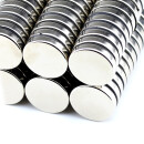 Neodym Magnete Ø25x5 mm NdFeB N45 - hält ca....