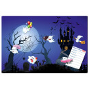 Magnetic pinboard Ghost Castle 60x40 cm incl. 6 magnets