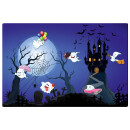 Magnetic pinboard Ghost Castle 60x40 cm incl. 6 magnets