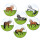 Magnetic pinboard Horses at a gallop 60x40 cm incl. 6 magnets