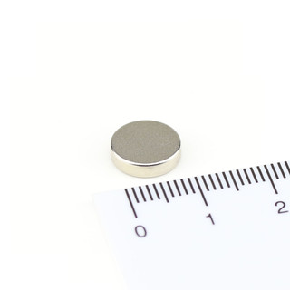 Neodymium Magnets Ø10x2,5 mm NdFeB N45