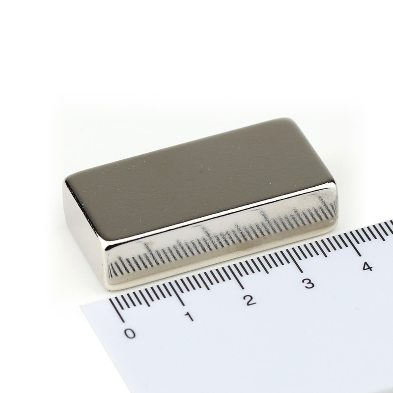 5pcs 40X10X4MM N52 Stark Block bar Kühlschrank Seltenerd Neodym Magneten Gut 