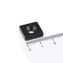 Neodymium magnets 15x15x4 mm NdFeB N40 North with...