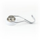 Magnetic hooks 25 mm swiveling Holding foce ab. 20 kg