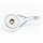 Magnetic hooks Ø32 mm swiveling Holding foce ab. 30 kg - White