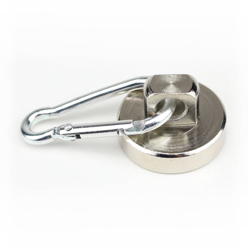 Karabinermagnet 32 mm Haftkraft ca. 32 kg