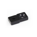 Neodymium magnets 10x10x4 with counterbore North 3,5 mm black Epoxy - 1,2 kg
