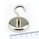 Magnetic hooks Ø 42 mm - holds 68 kg -