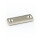 Neodymium flat pot magnets rectangular 40 x 13,5 x 5 mm with 2x counterbore