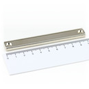 Neodymium flat pot magnets rectangular 100 x 13,5 x 5 mm...