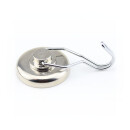 Magnetic hooks Ø40 mm swiveling Holding foce ab....