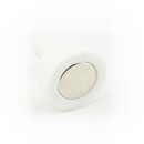 Neodymium Pinboard Magnets big Ø29x38 mm - White