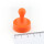 Neodymium Pinboard Magnets big Ø29x38 mm - Orange