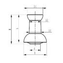 Neodym Magnet Pin Ø10x14 mm