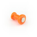 Neodymium Pin Magnet Ø10x14 mm - Orange