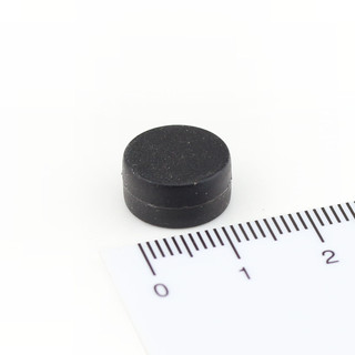 Neodymium Memo Magnet Ø12x6 mm - Black