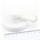 Hakenmagnet gummiert mit Neodym drehbar Ø68 mm - Weiß
