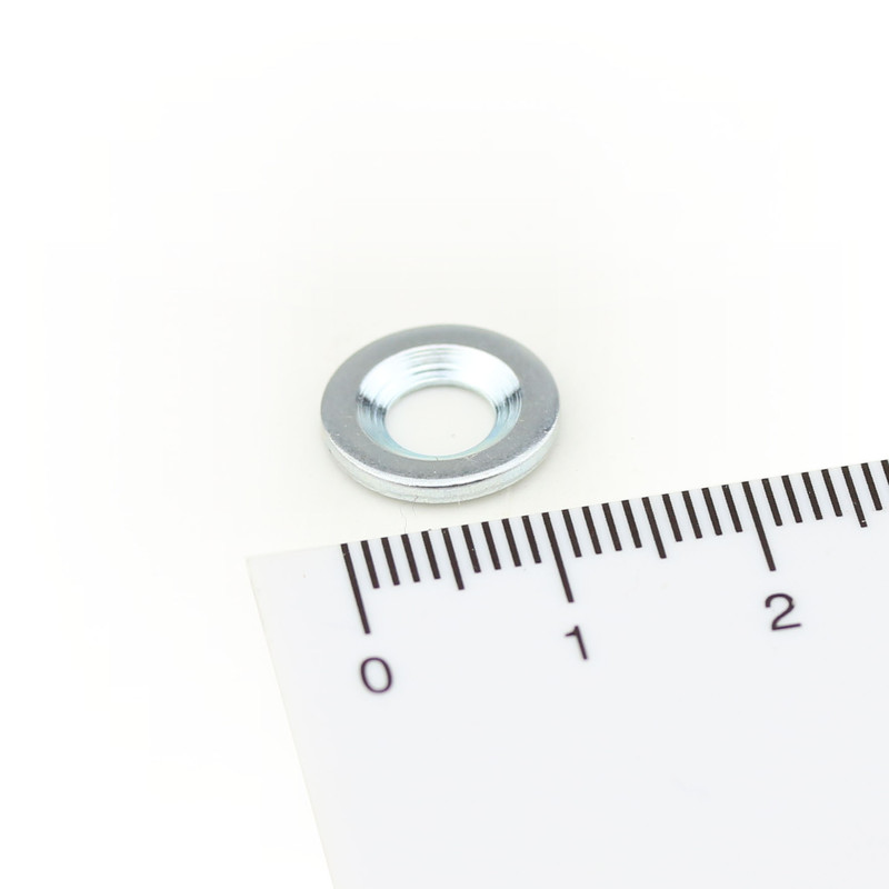 Metallscheibe zum Anschrauben Ø12x1,5 mm