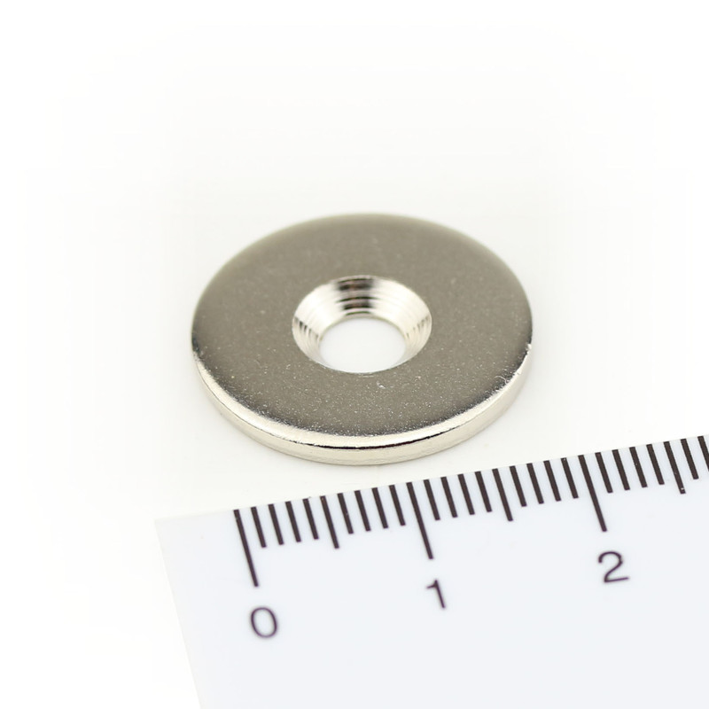 Gegenplatte für Magnet Gegenstück Stahl zum Kleben Ø 20 mm für Möbelmagnet 
