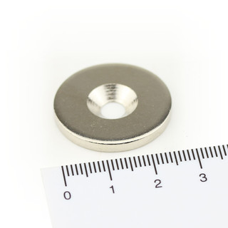 Metallscheibe zum Anschrauben Ø27x3 mm