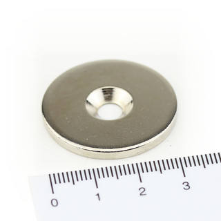 Metal plate for Screwing Ø32x3 mm
