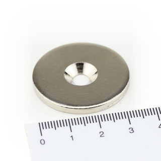 Metallscheibe zum Anschrauben Ø34x3 mm