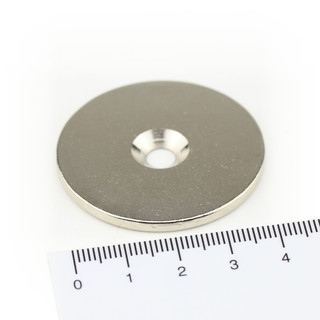 Metal plate for Screwing Ø42x3 mm