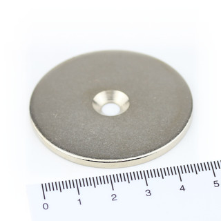 Metal plate for Screwing Ø50x3 mm
