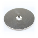 Metal plate for Screwing Ø62x3 mm