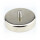 Neodymium flat pot magnets Ø75x18 mm, with threaded neck - 155 kg / 1550 N